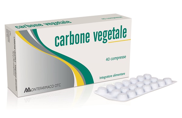 CARBONE VEGETALE 40 COMPRESSE - Farma Nice