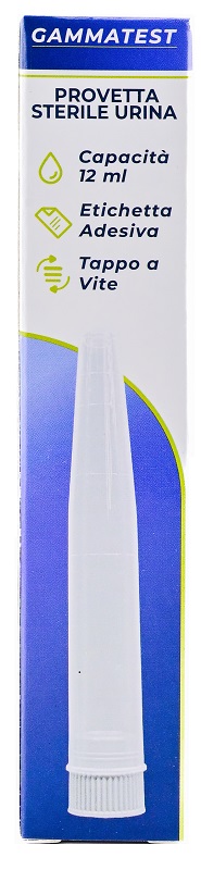 PROVETTA STERILE PER URINA 12ML GAMMADIS - Farma Nice