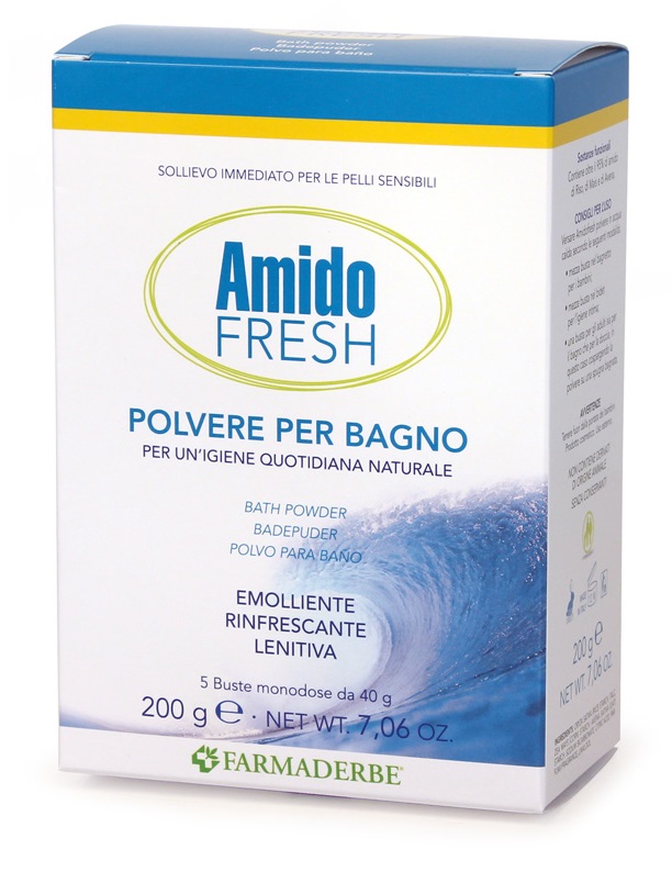 AMIDO FRESH POLVERE BAGNO 5 BUSTINE - Farma Nice