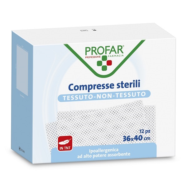 COMPRESSE IN TESSUTO NON TESSUTO 36 X 40 CM PROFAR - Farma Nice