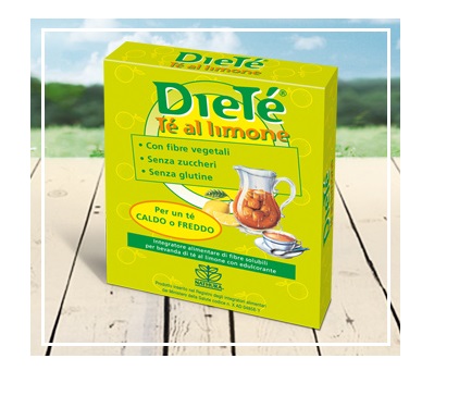 DIETE TE LIMONE SOLUBILE SENZA ZUCCHERO 10 BUSTINE - Farma Nice