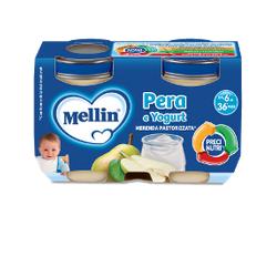 MELLIN MERENDA YOGURT PERA 2X120 G - Farma Nice