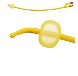 CATETERE FOLEY A MEDIA PERMANENZA  RUSCH GOLD PLUS A 2 VIE IN SILKOLATEX LATTICE-SILICONE PER ADULTO CH16 LUNGHEZZA 40 CM PUNTA CILINDRICA A 2 FORI PALLONCINO 5-15 ML 1 PEZZO - Farma Nice