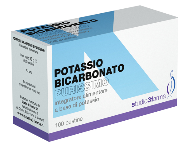 POTASSIO BICARBONATO 100 BUSTINE - Farma Nice