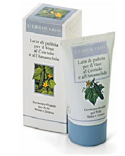 LATTE DI PULIZIA PER VISO CETRIOLO E AMAMELIDE 125 ML - Farma Nice