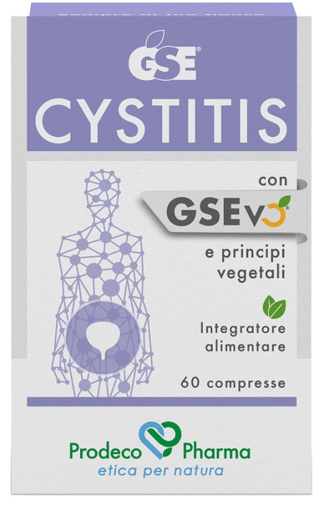 GSE CYSTITIS 60 COMPRESSE - Farma Nice