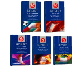POLSINO PIC SPORT  222723 PER POLSO ELASTICO MONO ESTENSIBILE PER FISSARE,STABILIZZARE E CONTENERE LE ARTICOLAZIONI, IDEALE DOPO DISTORSIONI STRAPPI MUSCOLARI MISURA SMALL - Farma Nice