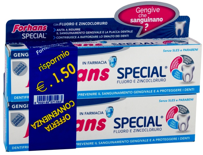 FORHANS SP DENTIF 2X75ML - Farma Nice