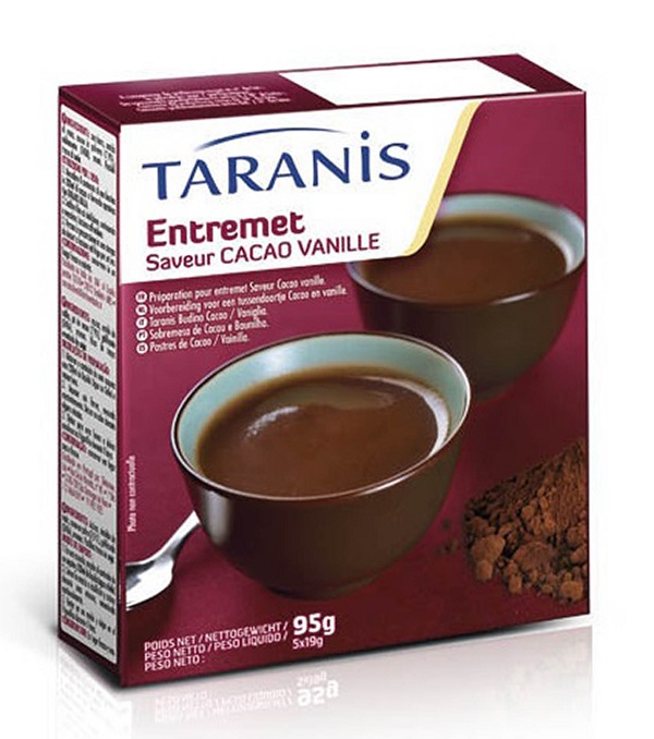 TARANIS BUDINO VANIGLIA CIOCCOLATO 5 BUSTINE - Farma Nice