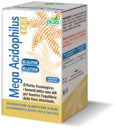 MEGA ACIDOPHILUS 75 CAPSULE MIRABILIS - Farma Nice