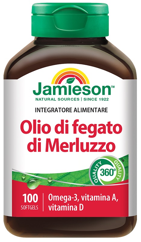 OLIO DI FEGATO DI MERLUZZO 100 PERLE - Farma Nice
