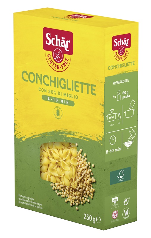 SCHAR CONCHIGLIETTE 250 G - Farma Nice
