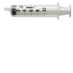 SIRINGA PIC MONOUSO STERILE SENZA AGO CAPACITA' 5ML 1 PEZZO - Farma Nice