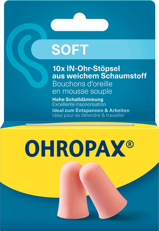 TAPPO AURICOLARE OHROPAX SOFT 10 PEZZI - Farma Nice