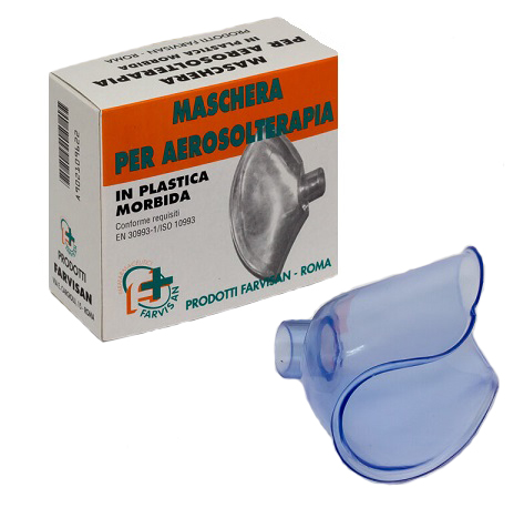MASCHERA MORBIDA. RICAMBIO PER AEROSOLTERAPIA - Farma Nice