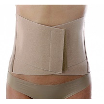 ORIONE 3041 CORSETTO STECCATO LOMBOSACR CON INCROCIO CRISS-CROSS BEIGE L - Farma Nice