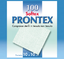 GARZA IN TESSUTO NON TESSUTO PRONTEX SOFT 10X10CM 100 PEZZI - Farma Nice