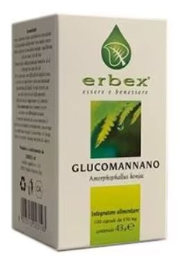 GLUCOMANNANO 100 CAPSULE 430MG - Farma Nice