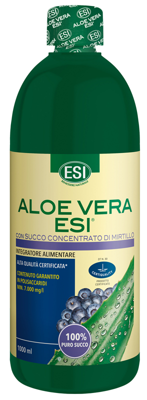 ESI ALOE VERA SUCCO MIRTILLO 1000 ML - Farma Nice