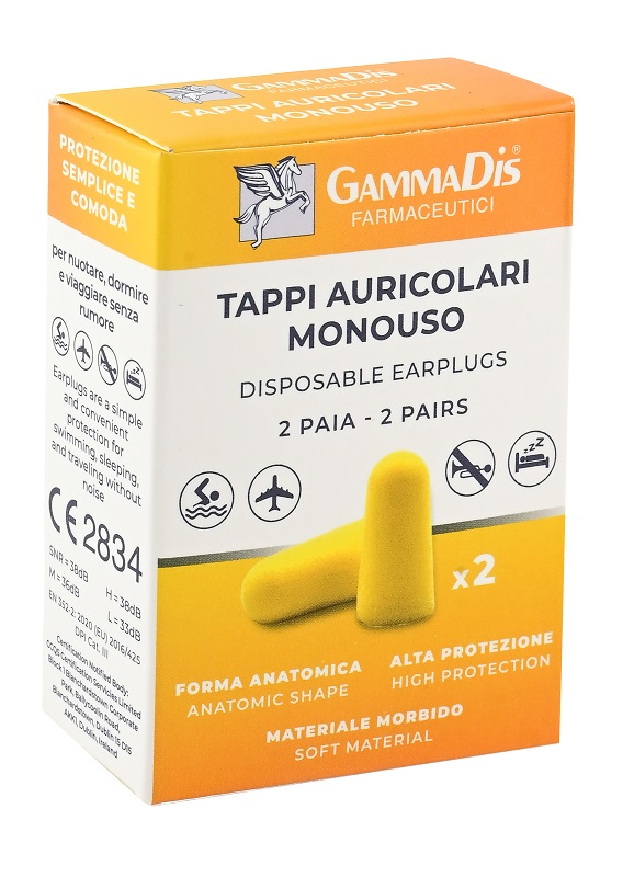 TAPPO AURICOLARE EAR GOMMAPIUMA 4 PEZZI GAMMADIS - Farma Nice