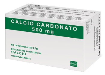 CALCIO CARBONATO 60 COMPRESSE - Farma Nice