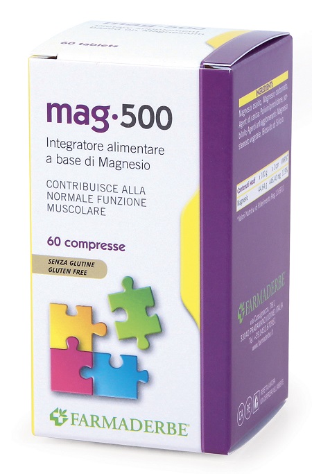MAG 500 60 COMPRESSE - Farma Nice