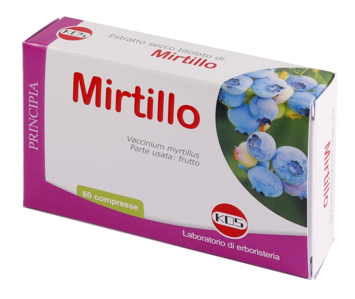 MIRTILLO ESTRATTO SECCO 60 COMPRESSE - Farma Nice