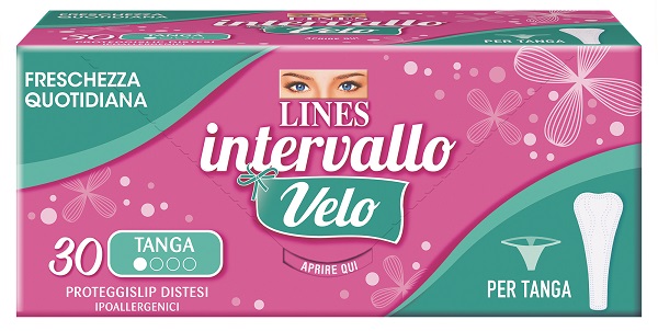 LINES VELO SALVASLIP TANGA 30 PEZZI - Farma Nice