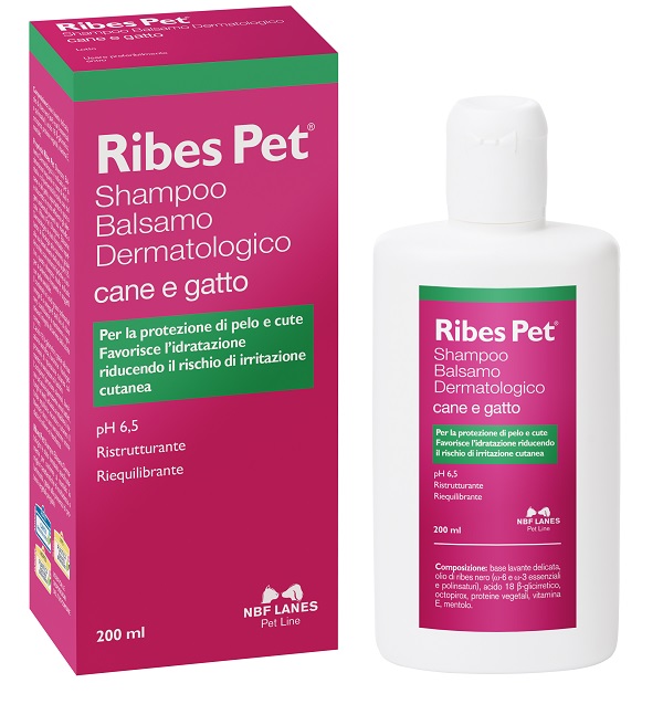 RIBES PET SHAMPOO BALSAMO FLACONE 200 ML - Farma Nice