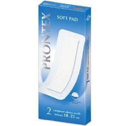 GARZA COMPRESSA PRONTEX SOFT PAD 10X25 CM 2 PEZZI - Farma Nice