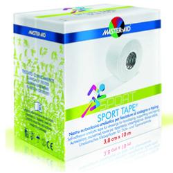 NASTRO AUTOADESIVO ANELASTICO PER FASCIATURE DI SOSTEGNO E TAPING MASTER-AID SPORT 3,8X10 - Farma Nice