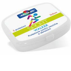 PROTEZIONE TALLONE VESCICHE E ABRASIONI MASTER-AID SPORT WALKER 5X5 5 PEZZI - Farma Nice