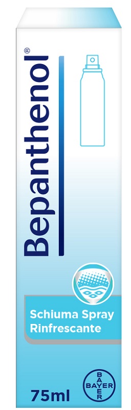 SCHIUMA SPRAY RINFRESCANTE BEPANTHENOL 75ML - Farma Nice