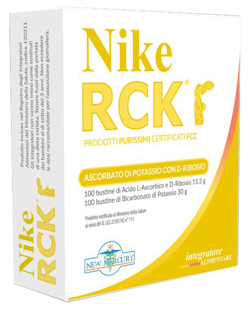 NIKE RCK ASCORBATO POTASSIO + RIBOSIO 200 BUSTINE 45,30 G - Farma Nice