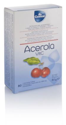 ACEROLA VITAMINA C 80 TAVOLETTE - Farma Nice