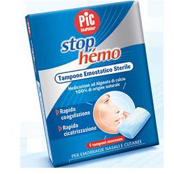 TAMPONE EMOSTATICO STERILE STOP HEMO 5BUSTE - Farma Nice