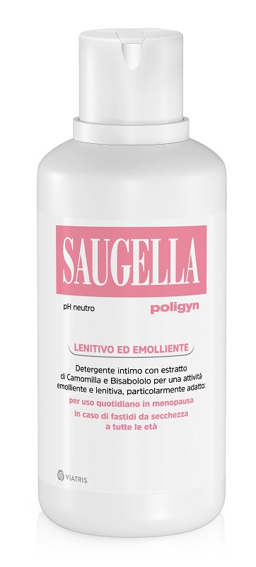 SAUGELLA POLIGYN PH NEUTRO DETERGENTE INTIMO LENITIVO ED EMOLLIENTE 500 ML - Farma Nice