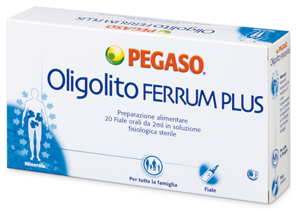 OLIGOLITO FERRUM PLUS 20 FIALE 2 ML - Farma Nice