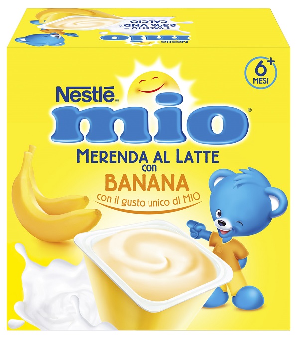MIO MERENDA BANANA 4 X 100 G - Farma Nice