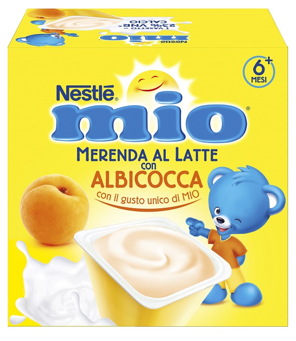 MIO MERENDA ALBICOCCA 4 X 100 G - Farma Nice