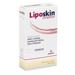 PHARCOS LIPOSKIN 30 COMPRESSE - Farma Nice