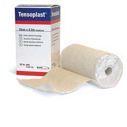BENDA ELASTICA AUTOADESIVA TENSOPLAST CON OSSIDO DI ZINCO 4,5X500CM - Farma Nice