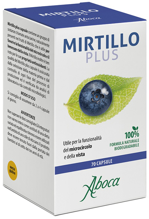 MIRTILLO PLUS 70 CAPSULE - Farma Nice