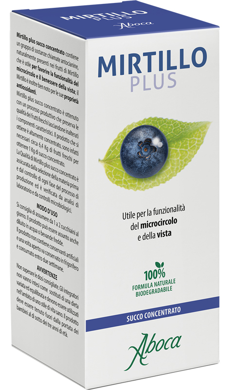 MIRTILLO PLUS SUCCO CONCENTRATO 100 ML - Farma Nice