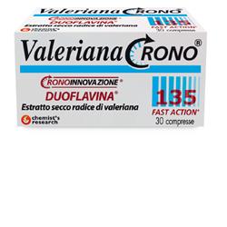 VALERIANA CRONO 135 CON DUOFLAVINA FAST ACTION 30 COMPRESSE - Farma Nice