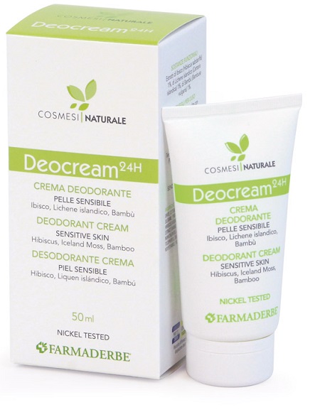 DEOCREAM CREMA DEODORANTE PELLI SENSIBILI 50 ML - Farma Nice