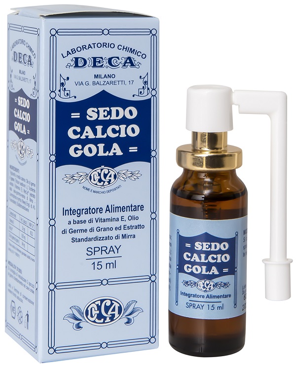 SEDO CALCIO GOLA SPRAY 15 ML - Farma Nice