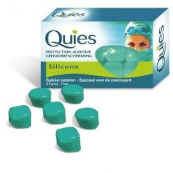 TAPPO AURICOLARE IN SILICONE QUIES 3PAIA - Farma Nice