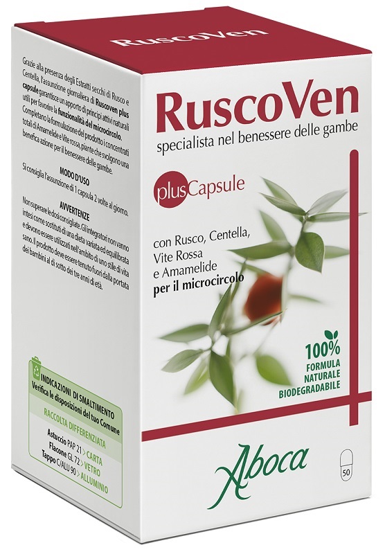 RUSCOVEN PLUS 50 CAPSULE - Farma Nice