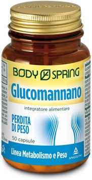 BODY SPRING GLUCOMANNANO 50 CAPSULE - Farma Nice
